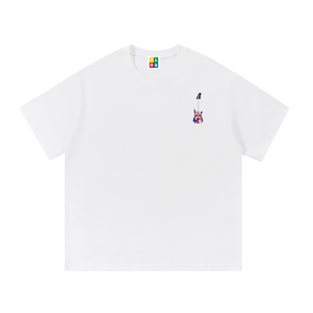 "ROCK AND ROLL STAR" cotton T-shirt