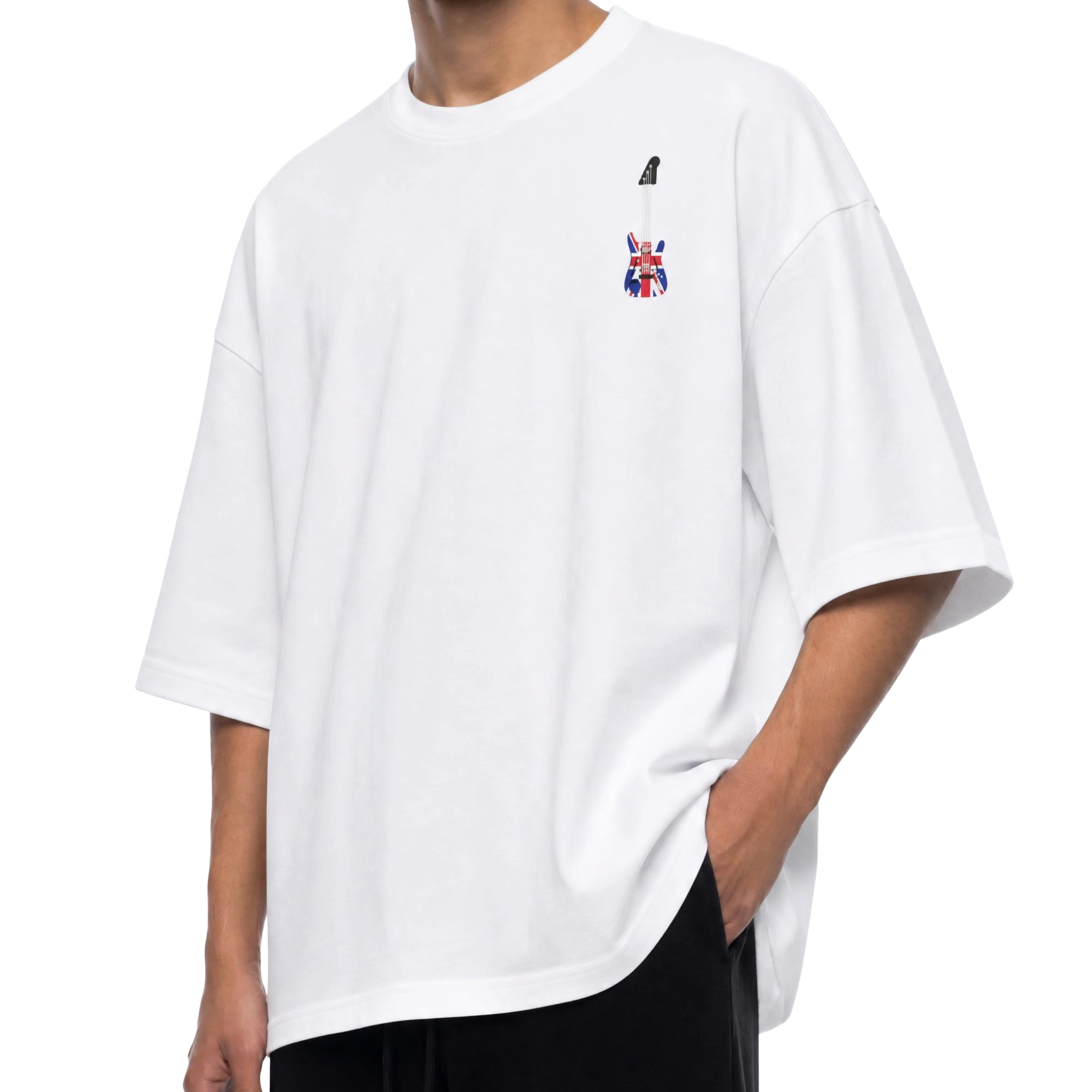 "ROCK AND ROLL STAR" cotton T-shirt