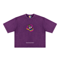 "GOOD LIFE"  Heavyweight Mineral Wash Boxy T-Shirt