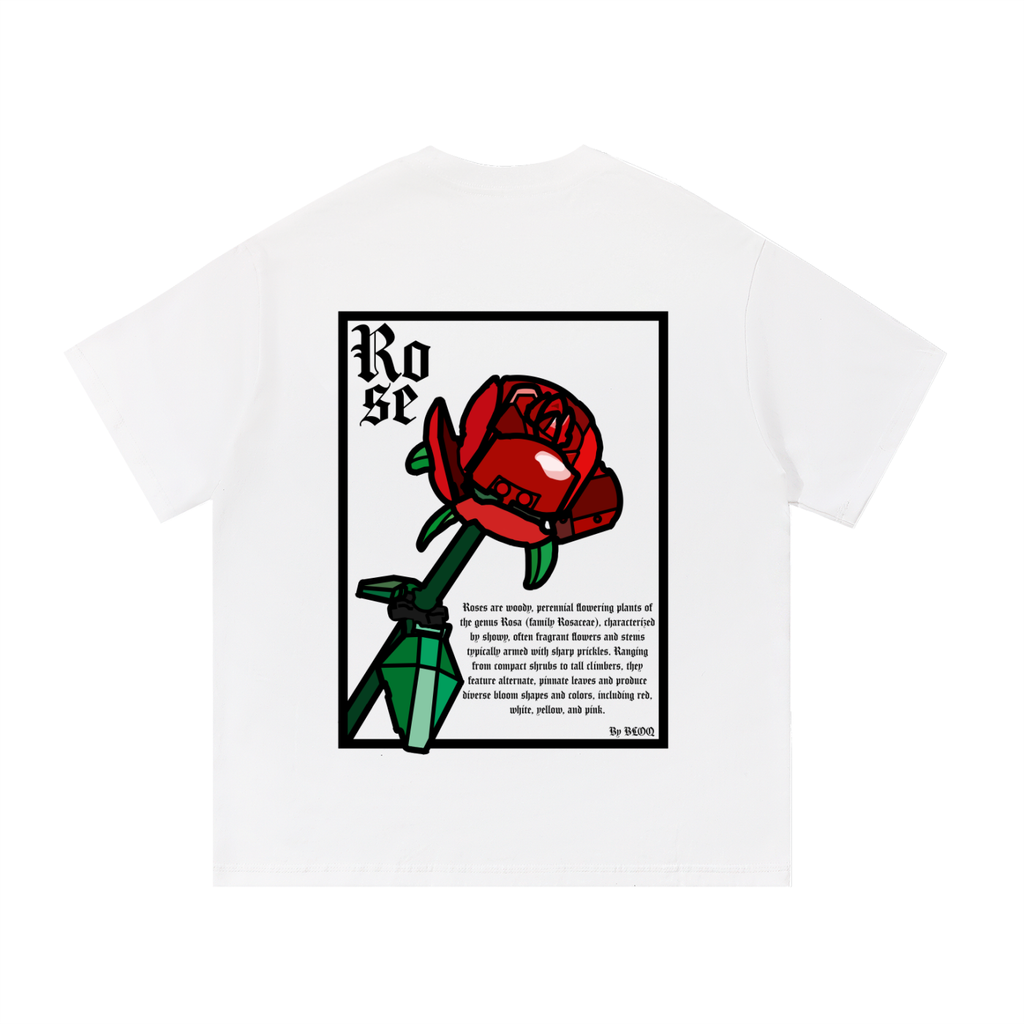 "ROSE" Essential Heavyweight Cotton T-Shirt
