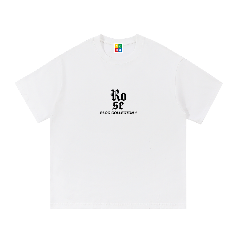 "ROSE" Essential Heavyweight Cotton T-Shirt