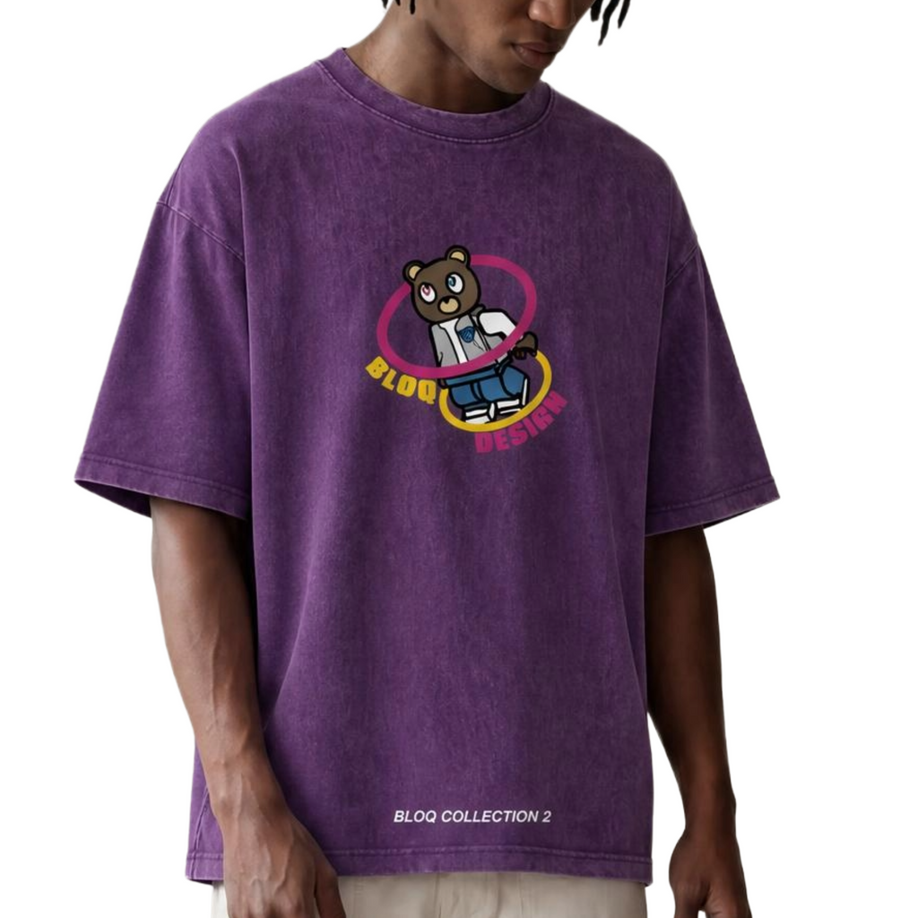 "GOOD LIFE"  Heavyweight Mineral Wash Boxy T-Shirt